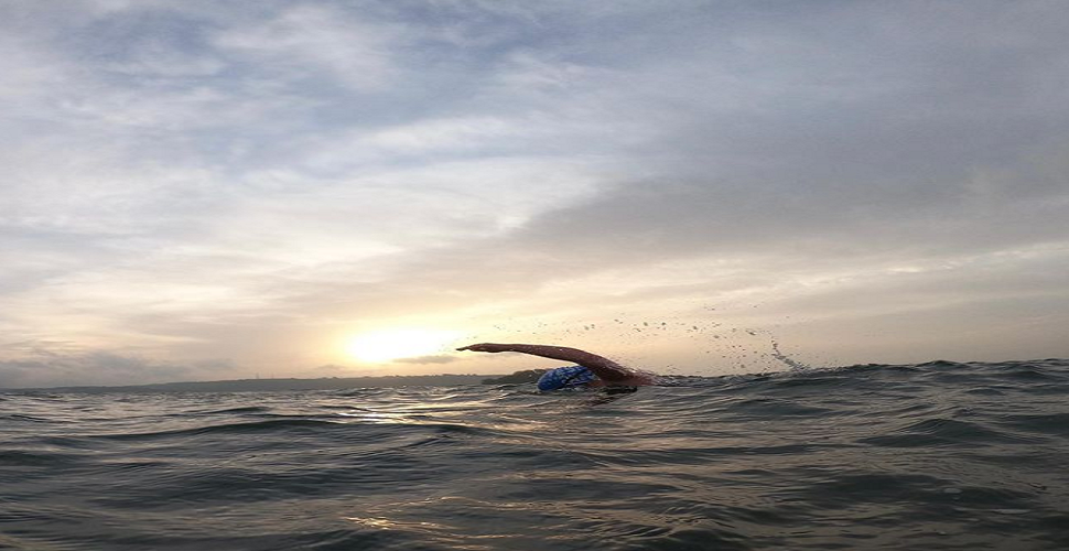 Summer swimming in Britain's Ocean City